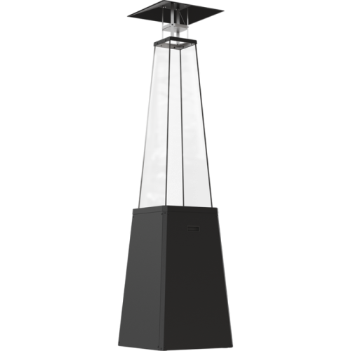 Газовый уличный обогреватель мощностью 11-12 кВт Kratki UMBRELLA/BS/C/G31/37MBAR/S/ZE - без стоек (черный)
