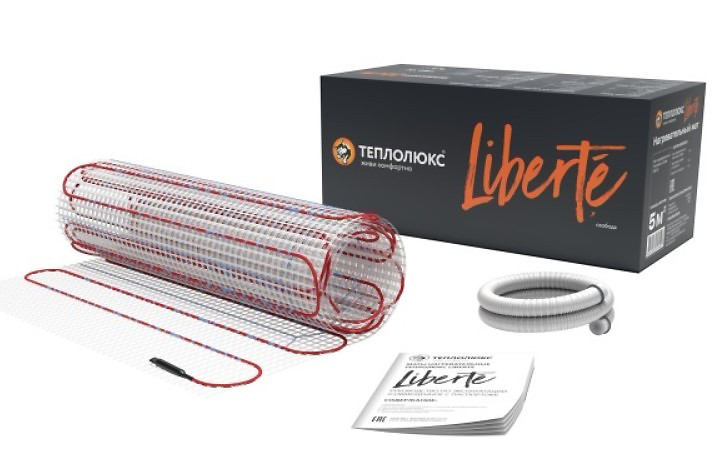 Нагревательный мат Теплолюкс Liberte 0,5 кв.м