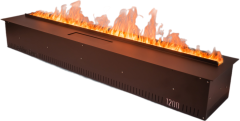 Встраиваемый очаг в модуль Schones Feuer 3D FireLine 1200 + синий цвет