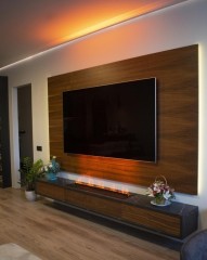 Встраиваемый очаг в модуль Schones Feuer 3D FireLine 1000